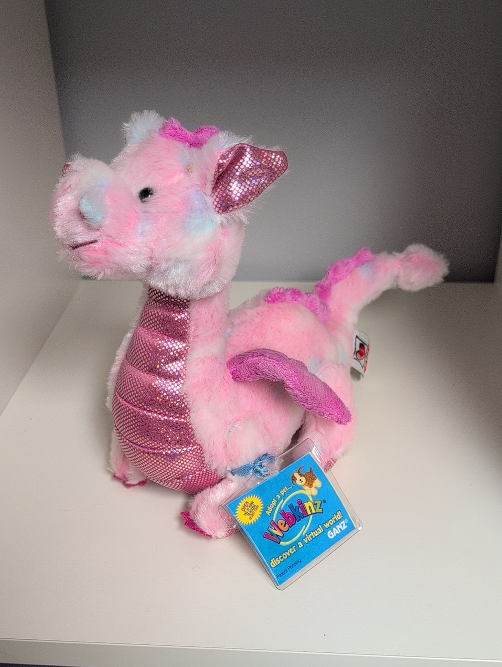 ❤️NWT❤️ Webkinz Whimsy Dragon New With Sealed Code GANZ Y2K Collectible